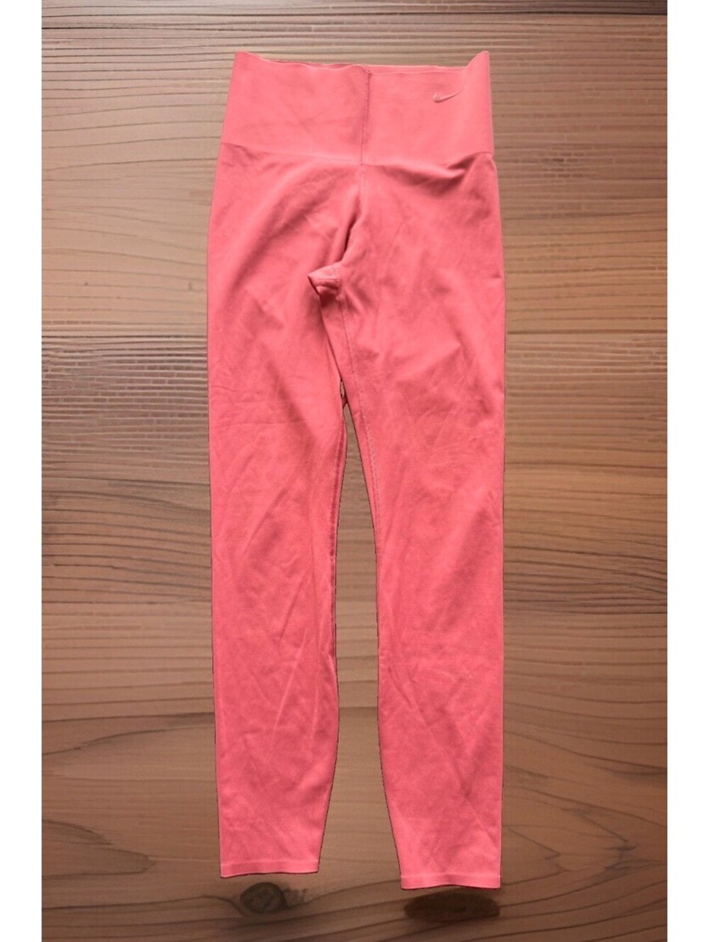 Nike Dri-FIT Womens High Rise Athletic 24” Leggings Small Coral Pink Yoga Pants